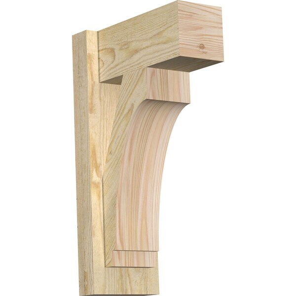 Ekena Millwork Imperial Block Rough Sawn Outlooker, Douglas Fir, 6"W x 12"D x 20"H OUT06X12X20IMP05RDF - main